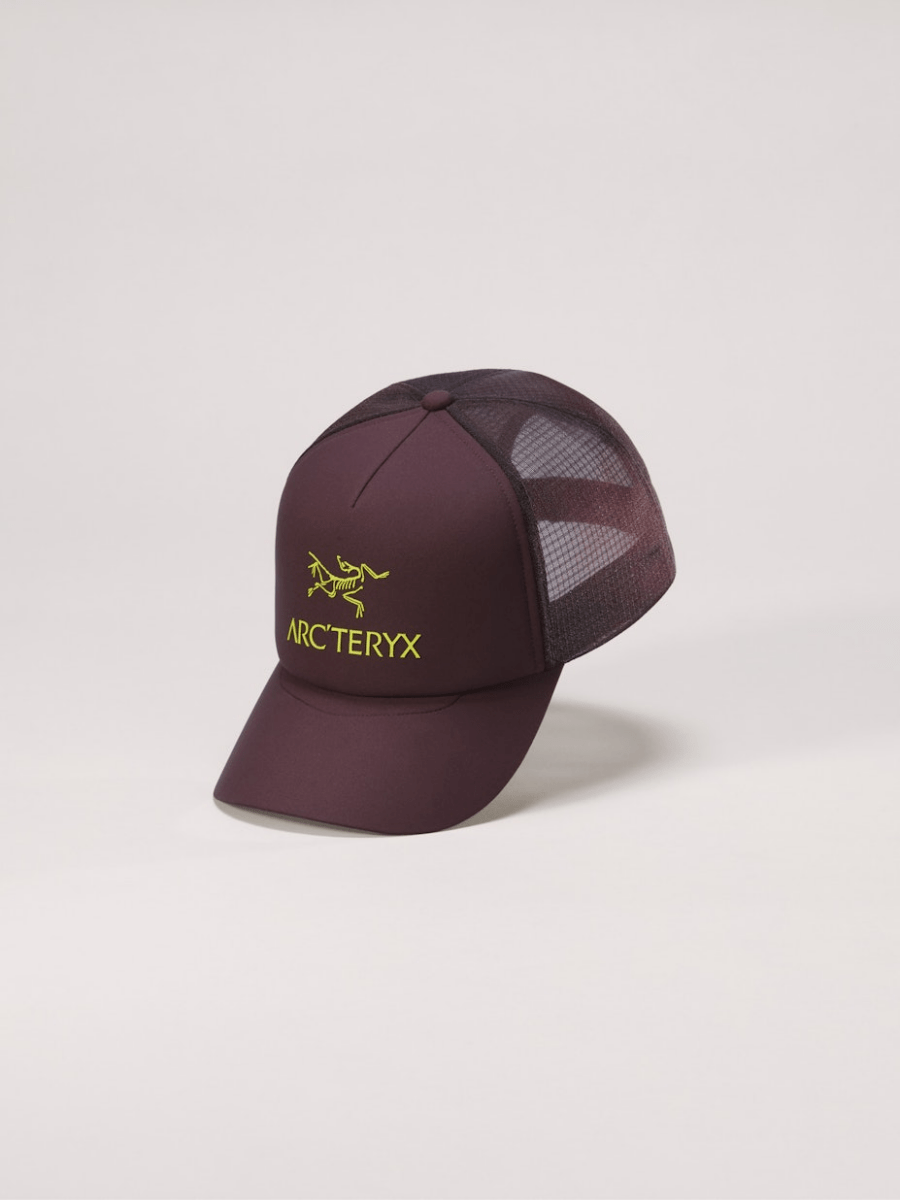 Bird Word Trucker Curved Hat Phantasm / Euphoria - Arc'teryx Australia