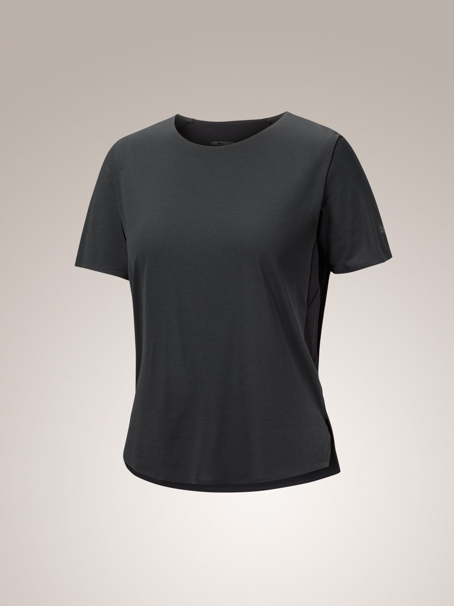 Norvan Crew Neck Shirt SS Women's Black - Arc'teryx Australia