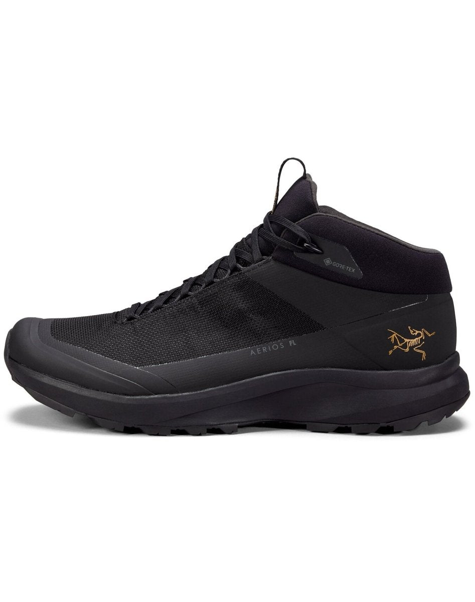 Aerios FL 2 Mid GTX Shoe Men's Black/Black - Arc'teryx Australia