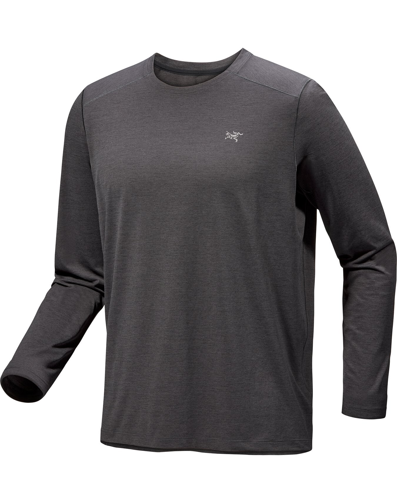 Cormac Crew Neck Shirt LS Men's Black Heather - Arc'teryx Australia