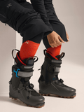 Merino Wool Ski Sock Dark Solaris - Arc'teryx Australia