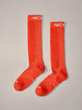 Merino Wool Ski Sock Dark Solaris - Arc'teryx Australia