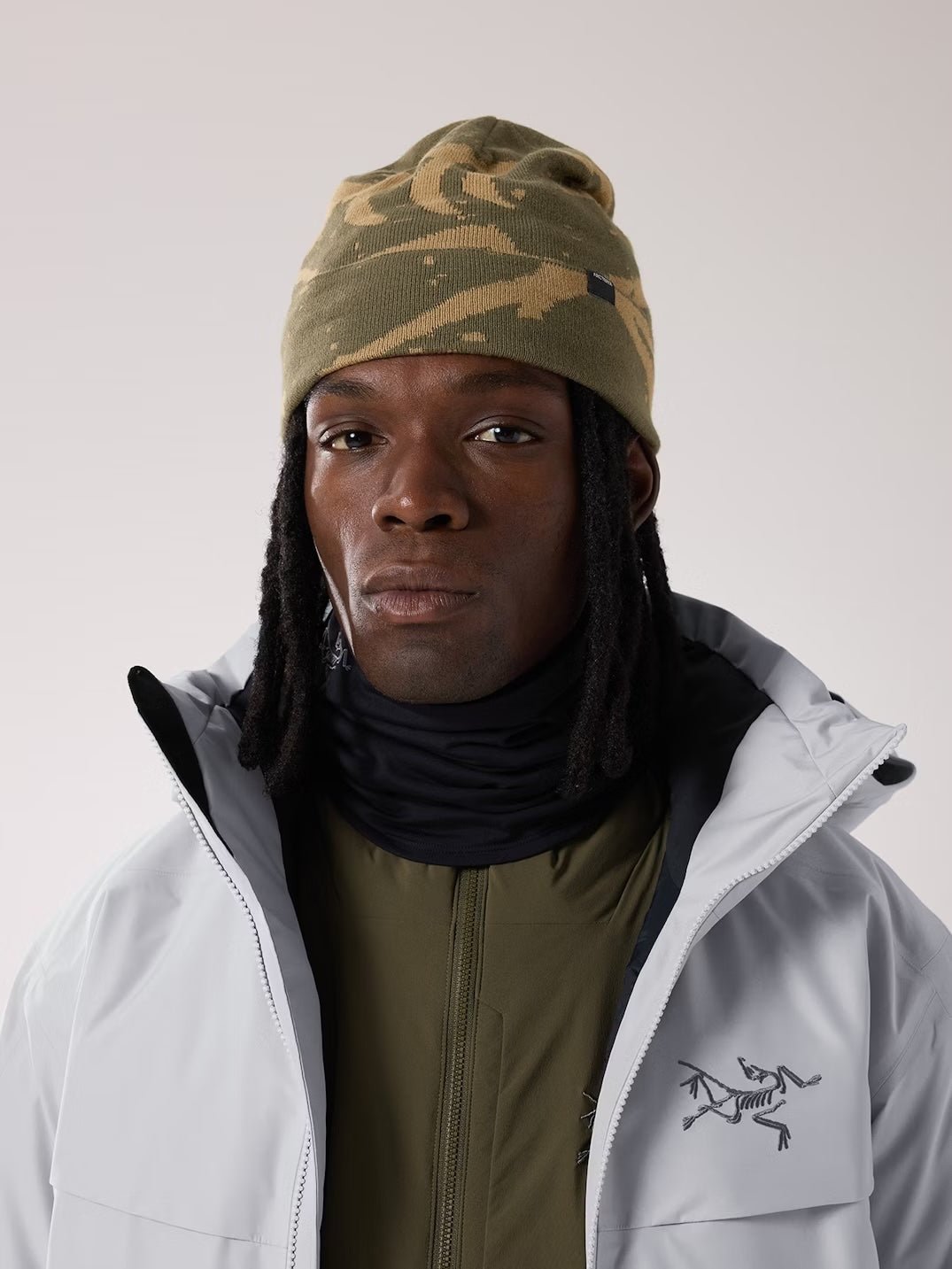 Rho Neck Gaiter Long Black - Arc'teryx Australia