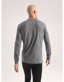 Rho Merino Wool Crew Neck LS Men's Void - Arc'teryx Australia