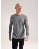 Rho Merino Wool Crew Neck LS Men's Void - Arc'teryx Australia