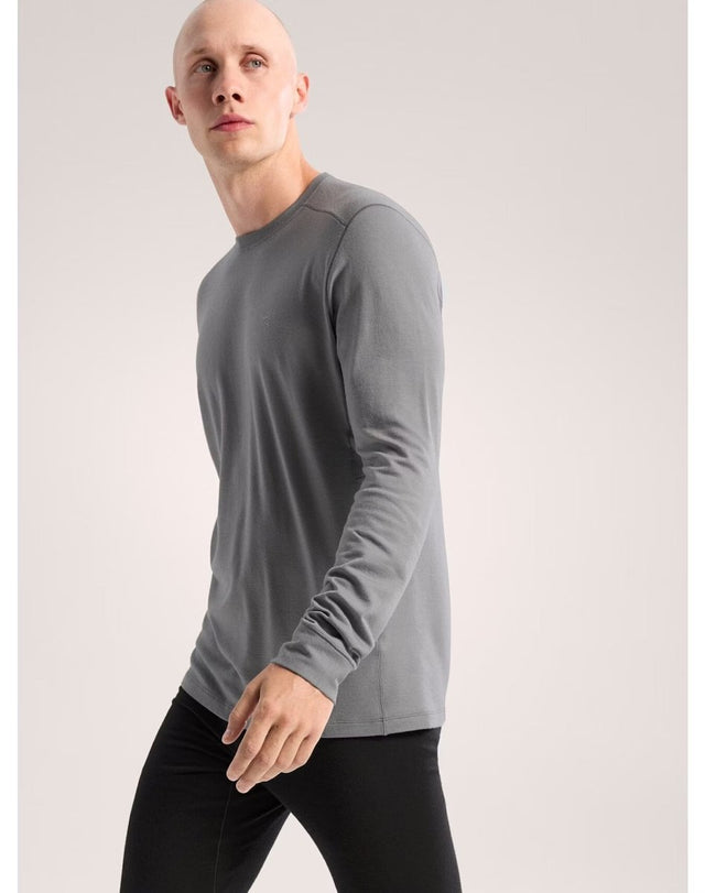 Rho Merino Wool Crew Neck LS Men's