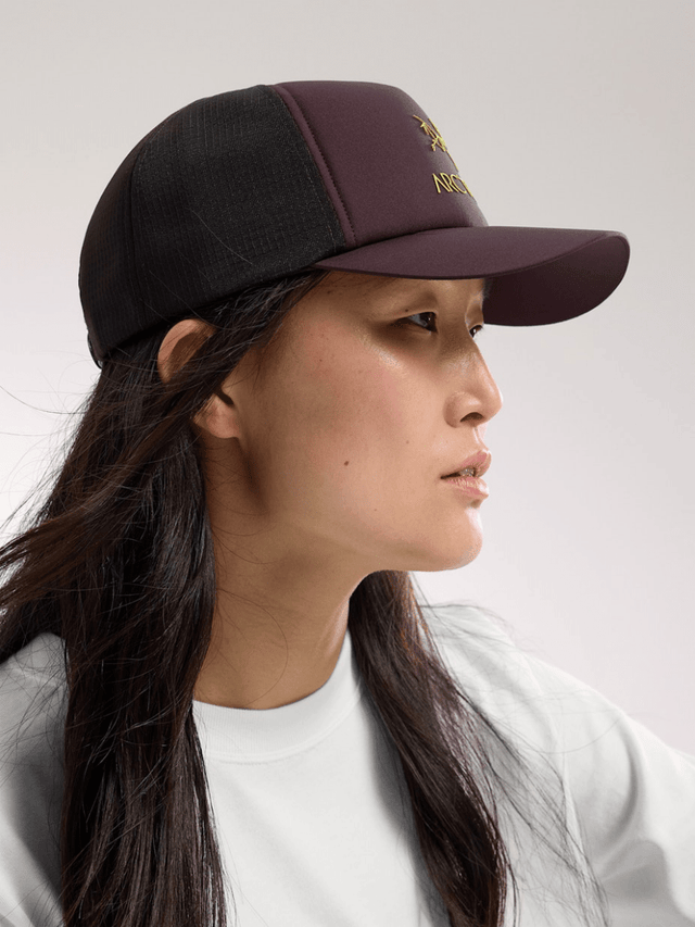 Bird Word Trucker Curved Hat