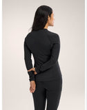 Rho Crew Neck LS Women's Black - Arc'teryx Australia