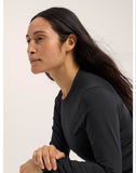 Rho Crew Neck LS Women's Black - Arc'teryx Australia