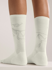 Merino Wool Mid Bird Sock