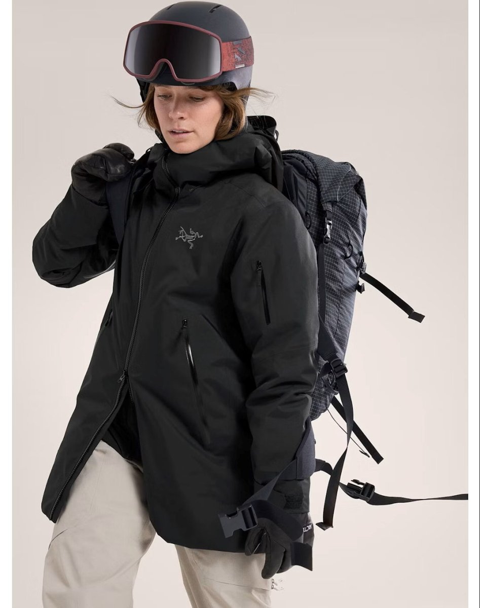 Sentinel Insulated Jacket Women's Black - Arc'teryx Australia