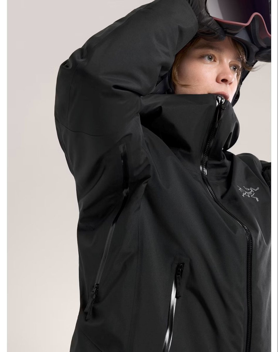 Sentinel Insulated Jacket Women's Black - Arc'teryx Australia