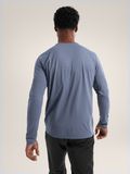 Cormac Crew Neck Shirt LS Men's Stratus Heather - Arc'teryx Australia