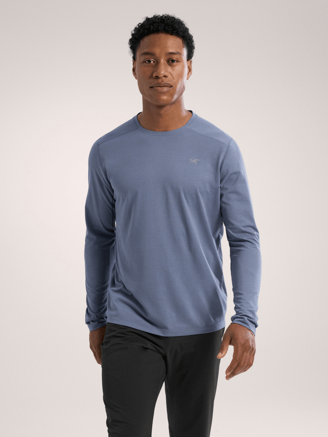 Cormac Crew Neck Shirt LS Men's Stratus Heather - Arc'teryx Australia