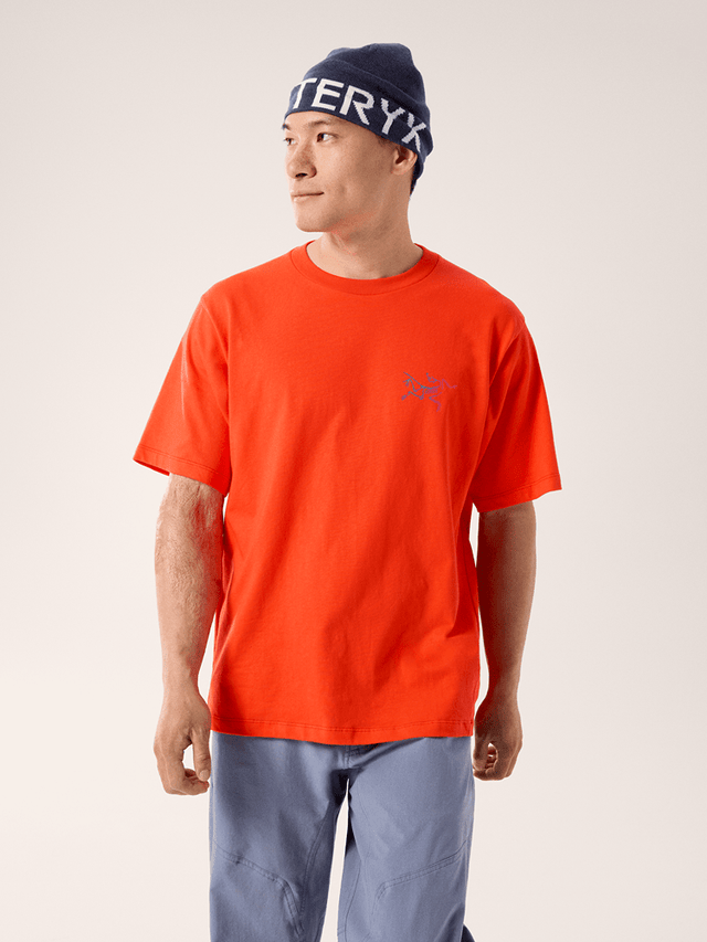 Kragg Cotton Logo Shirt SS Men's