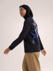 Kragg Cotton Bird Crew Neck Shirt LS Women's