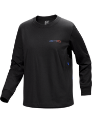 Kragg Cotton Bird Crew Neck Shirt LS Women's