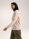 Kragg Cotton Bird Crew Neck Shirt LS Women's Rune / Solaris - Arc'teryx Australia