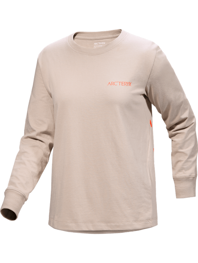 Kragg Cotton Bird Crew Neck Shirt LS Women's