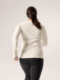 Taema Thermal Crew Neck Shirt LS Women's Arctic Silk Heather - Arc'teryx Australia