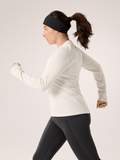 Taema Thermal Crew Neck Shirt LS Women's Arctic Silk Heather - Arc'teryx Australia