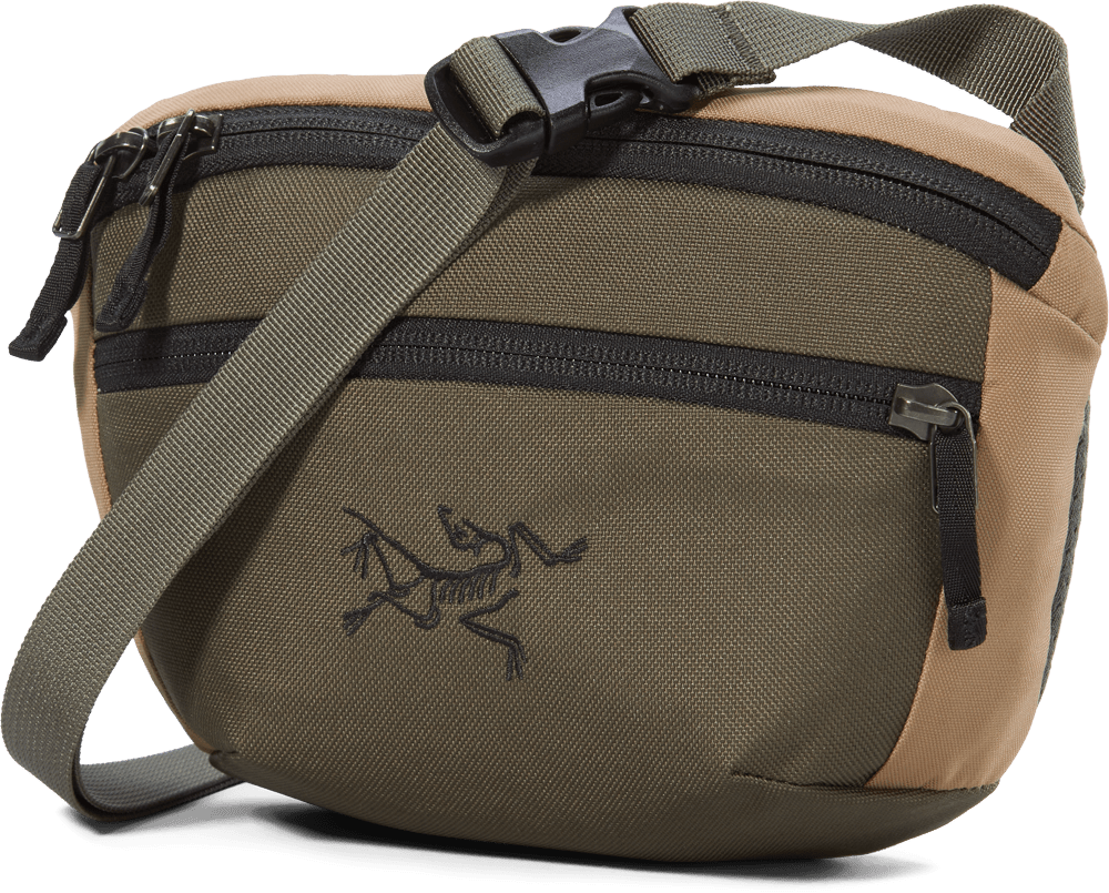 Mantis 1 Waist Pack Tatsu / Canvas / Black - Arc'teryx Australia
