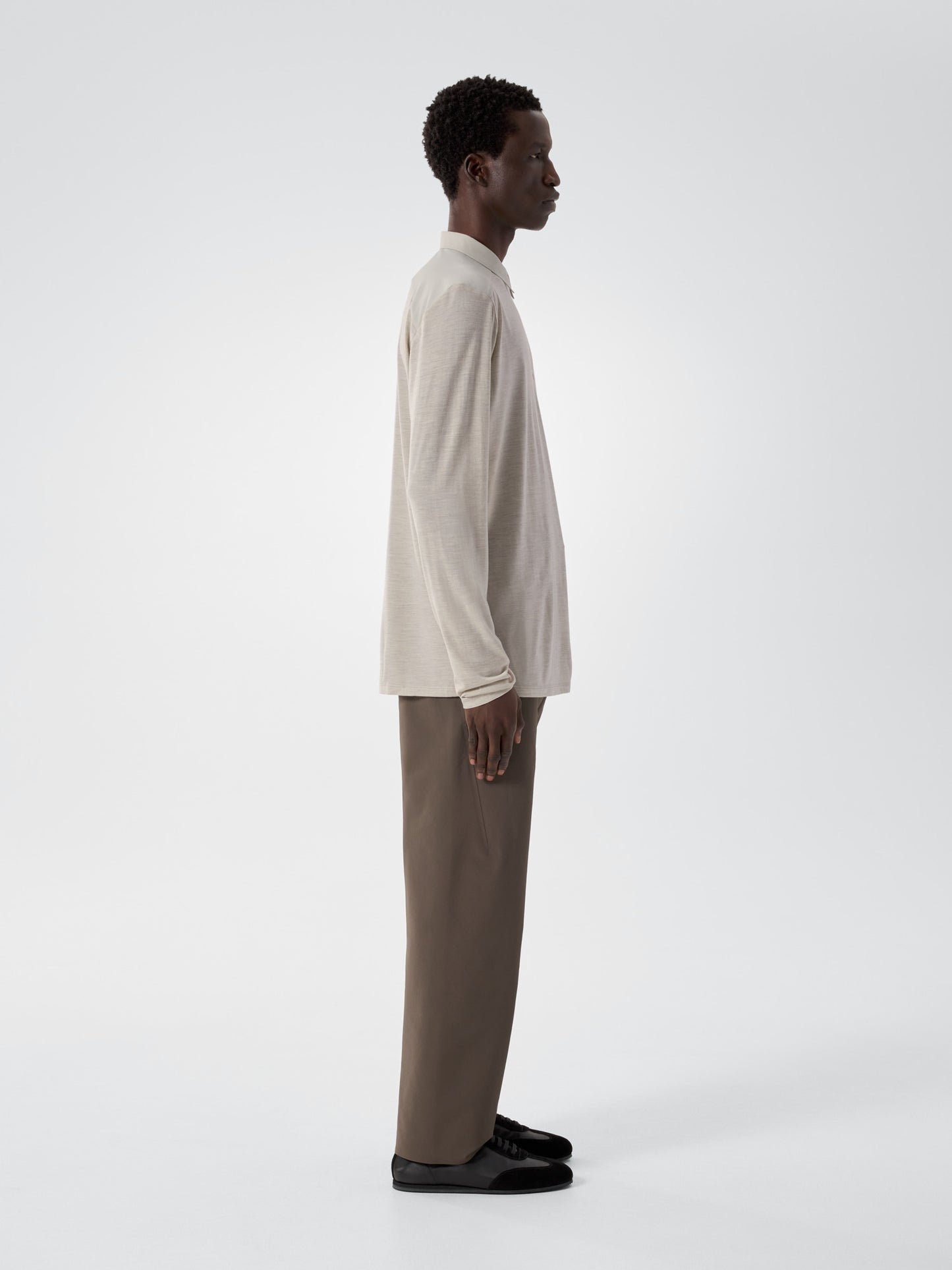 Frame Polo Shirt LS Men's