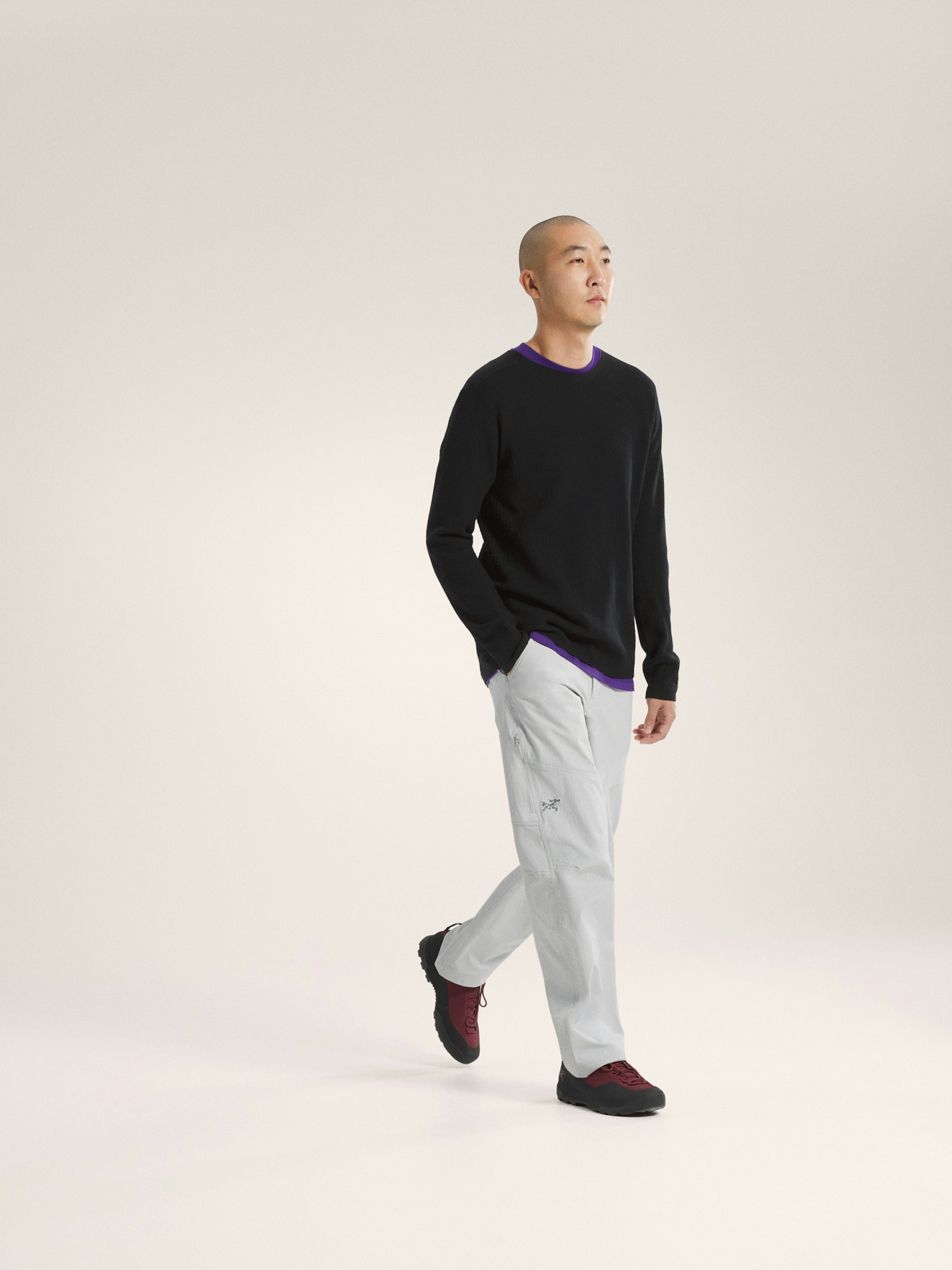 Hallam Merino Wool Crew Neck Men's