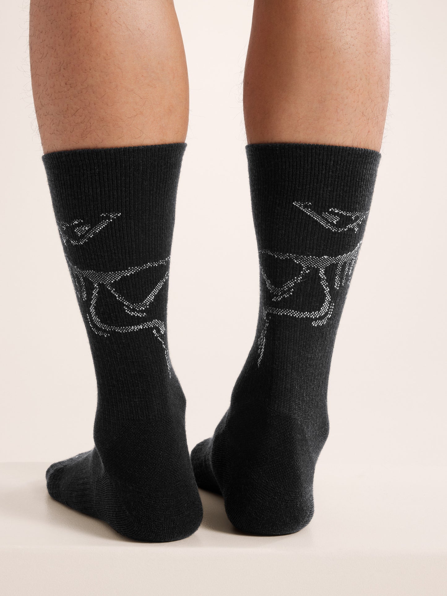 Merino Wool Mid Bird Sock