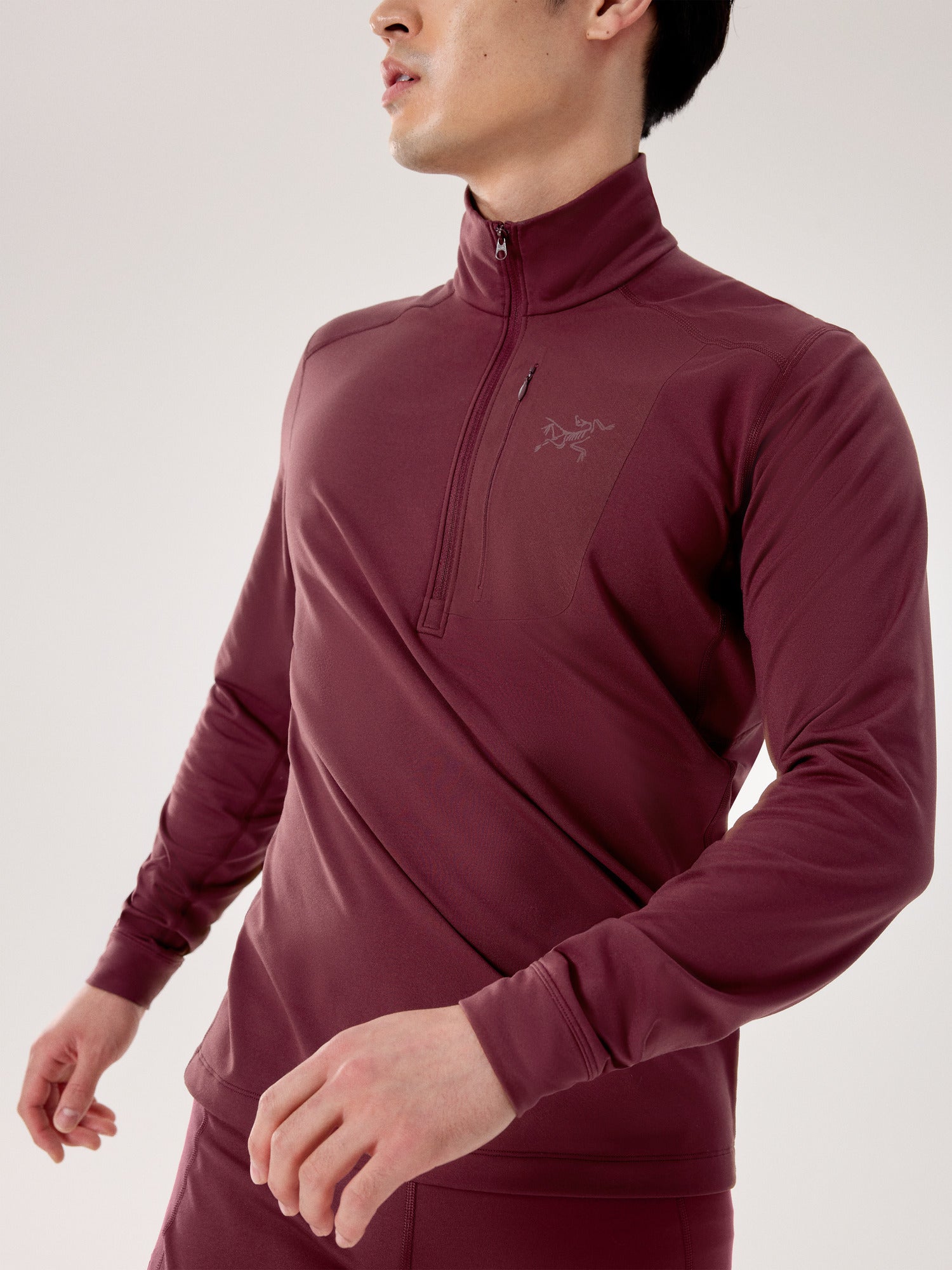 Rho LT Zip Neck Men's