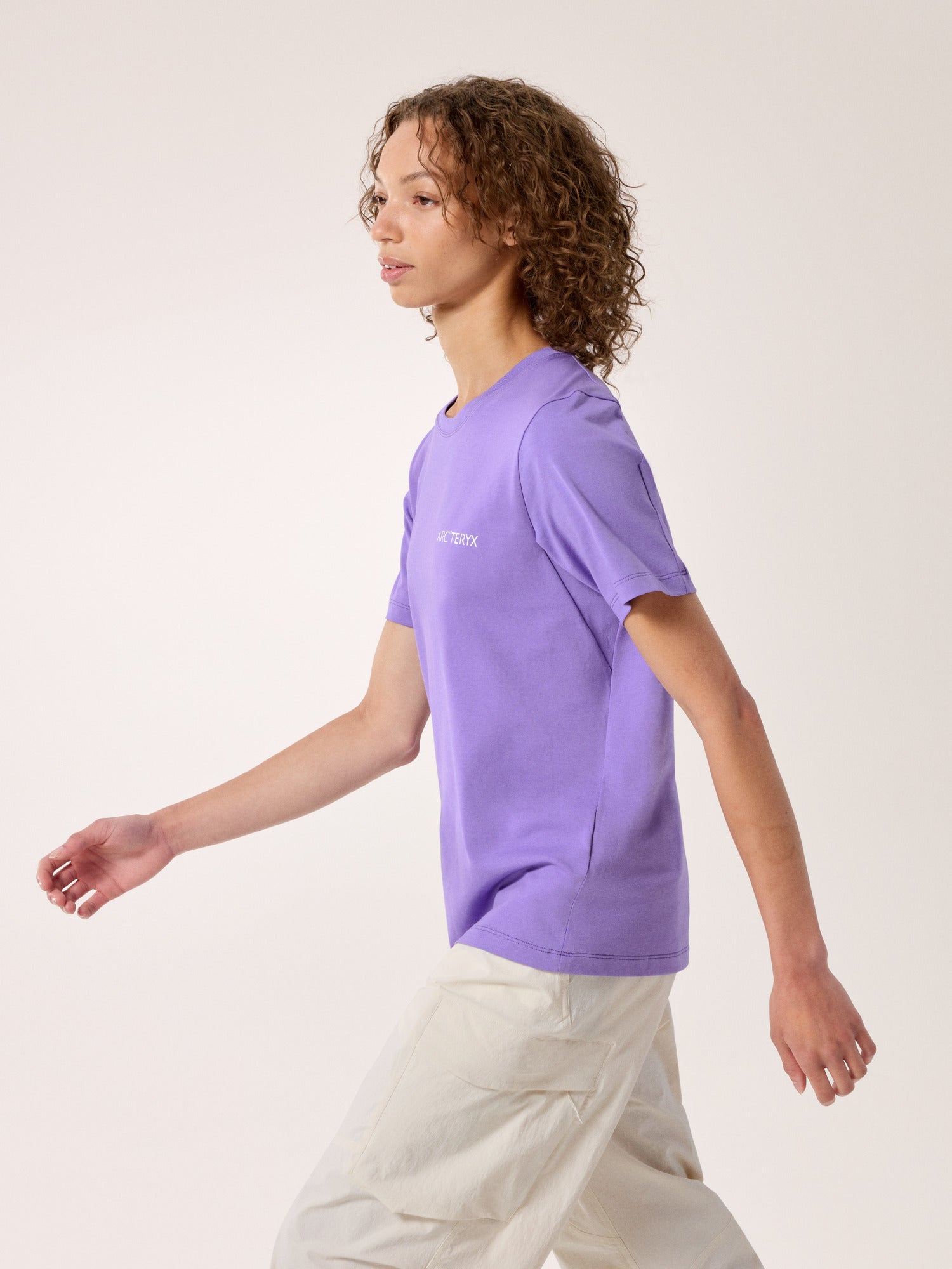 Kragg SL Cotton Blurred Bird Crew Shirt SS Women's