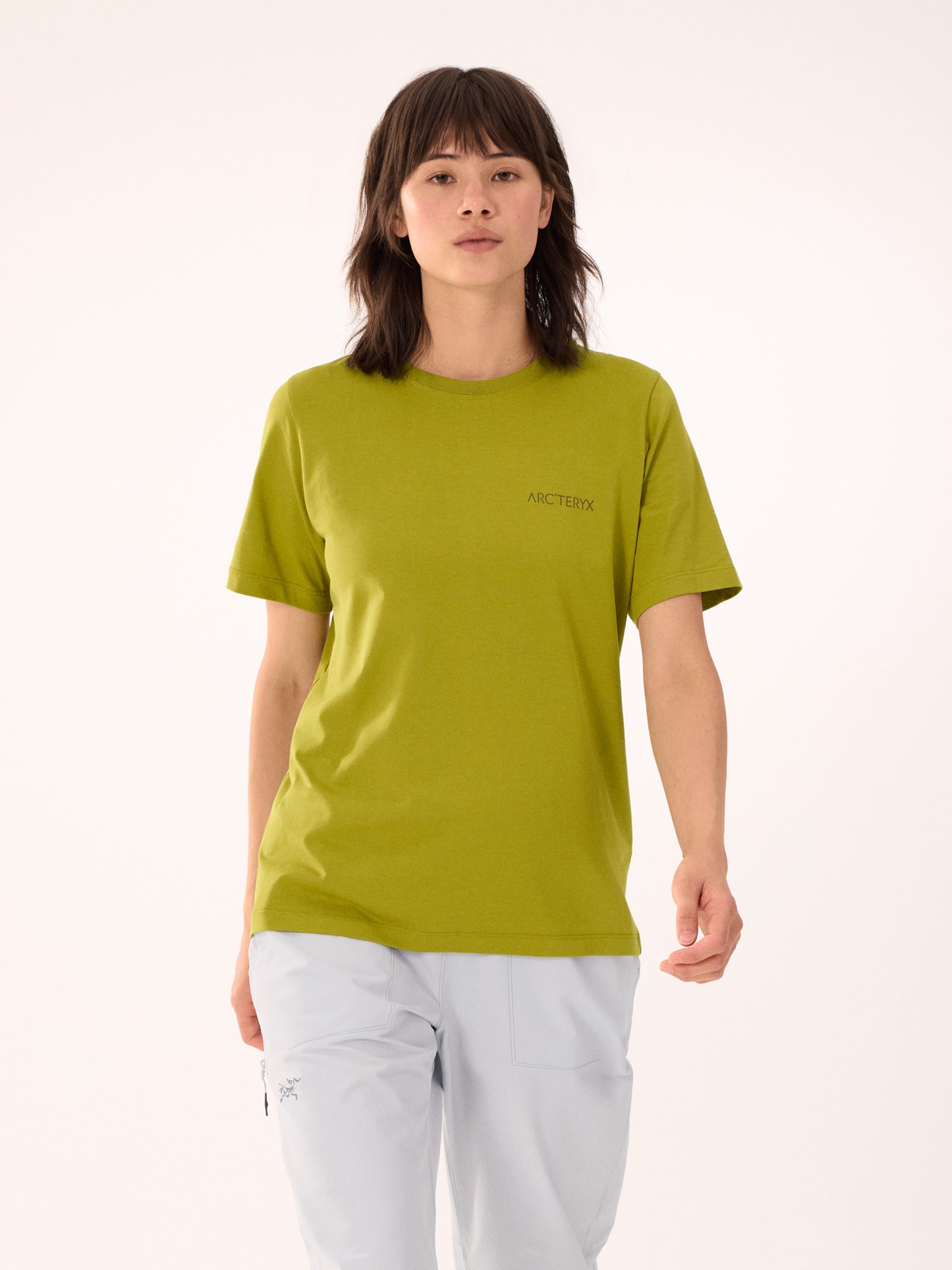 Kragg SL Cotton Blurred Bird Crew Shirt SS Women's