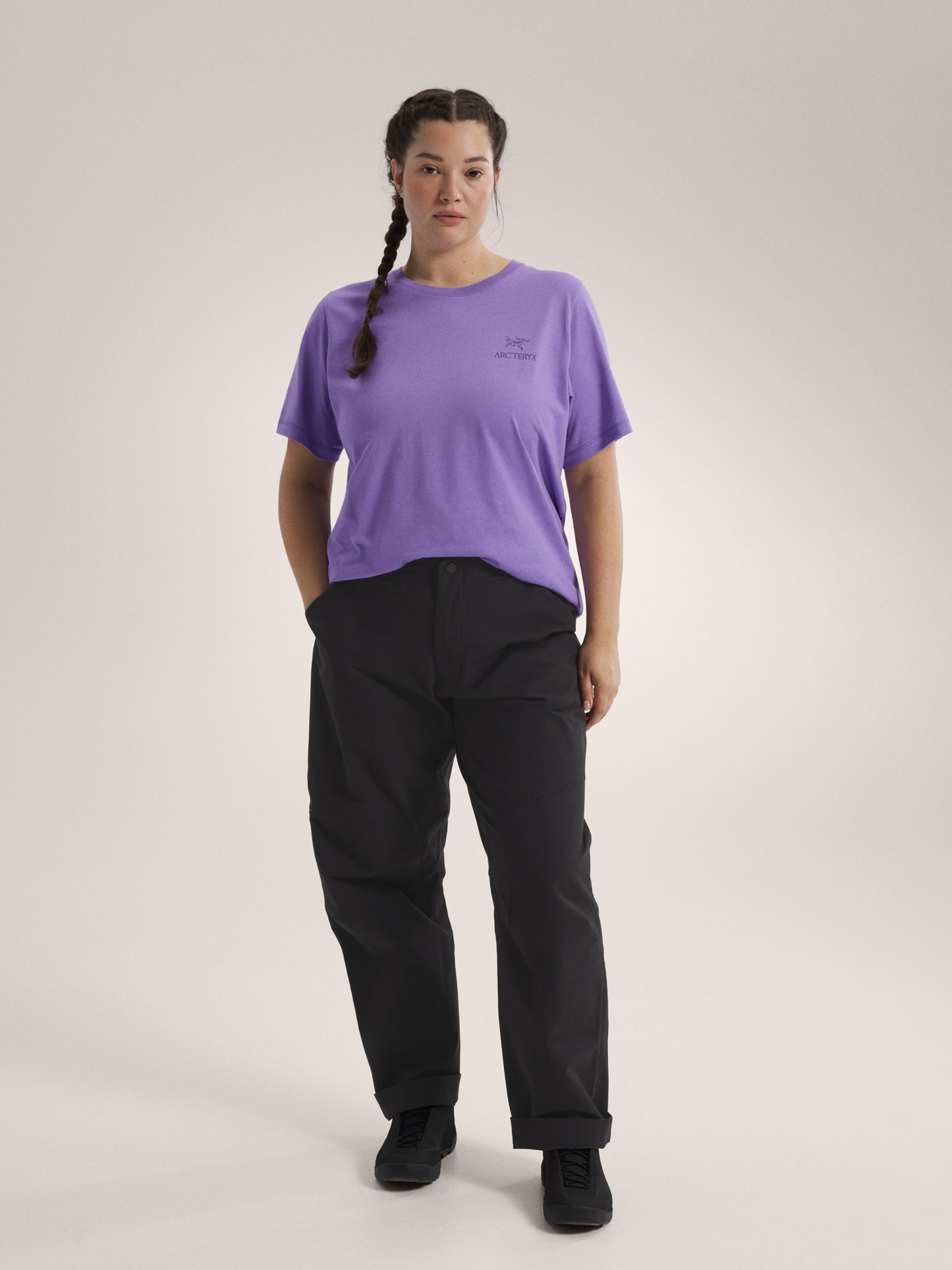 Kragg SL Cotton Emblem Crew Shirt SS Women's