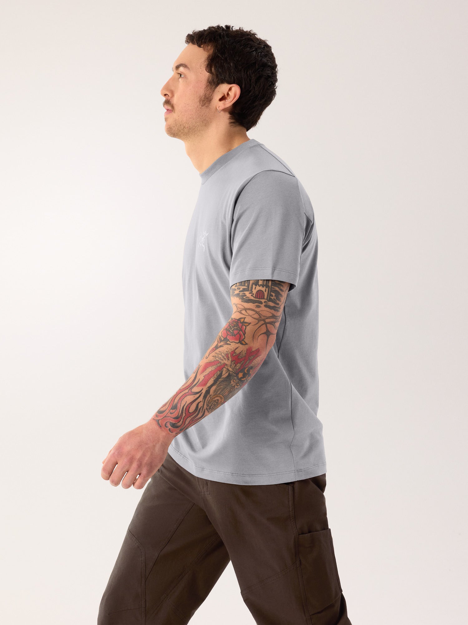 Kragg SL Cotton Shirt SS Men's