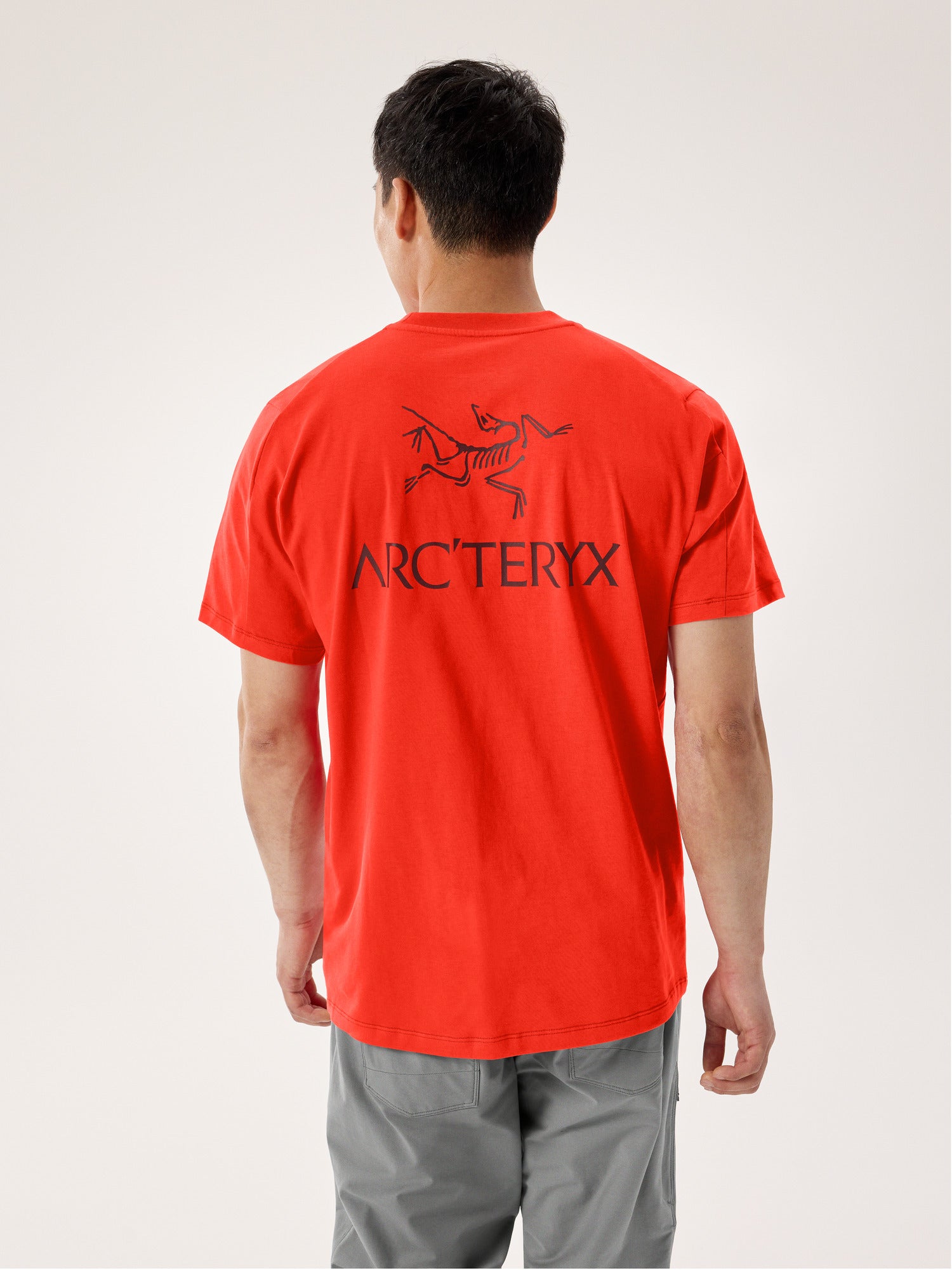 Kragg SL Cotton Bird Word Shirt SS Men's
