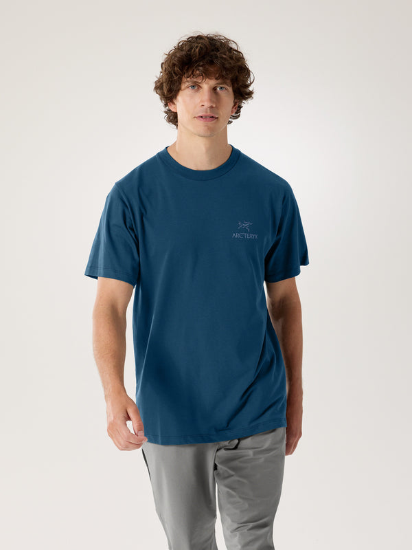 Kragg SL Cotton Bird Word Shirt SS Men's