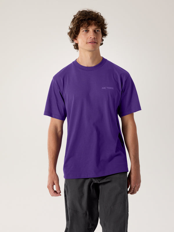 Kragg SL Cotton Blurred Bird Shirt SS Men's