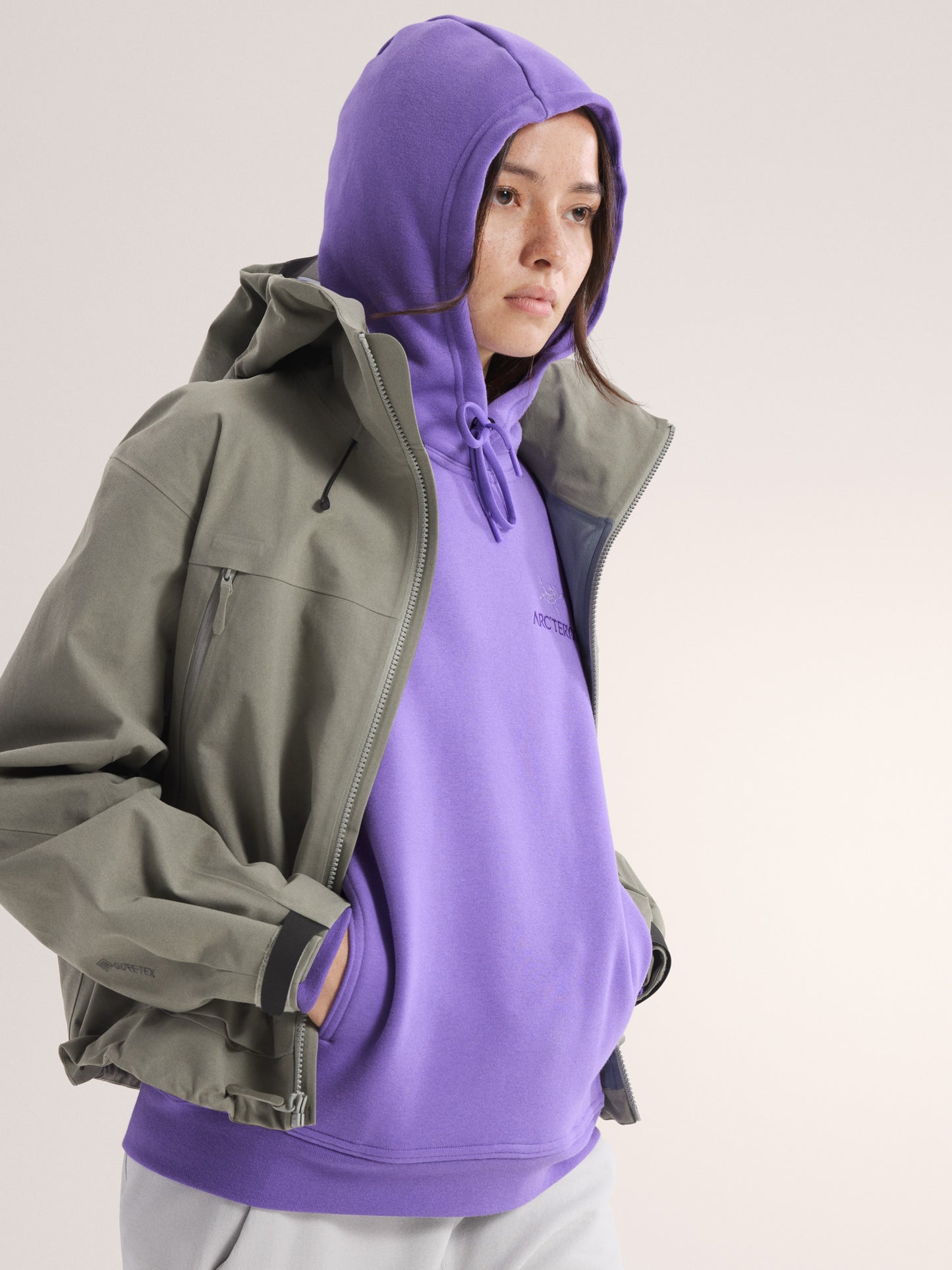 Emblem Fleece Hoody Women's