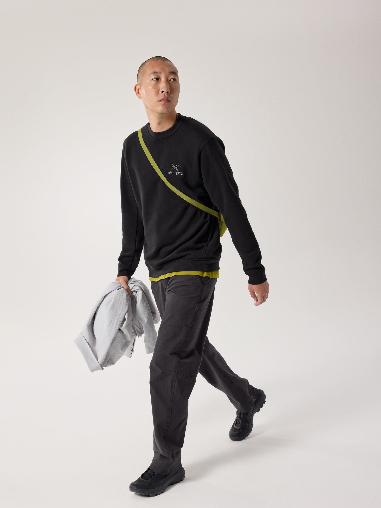 Emblem Fleece Crew Men's