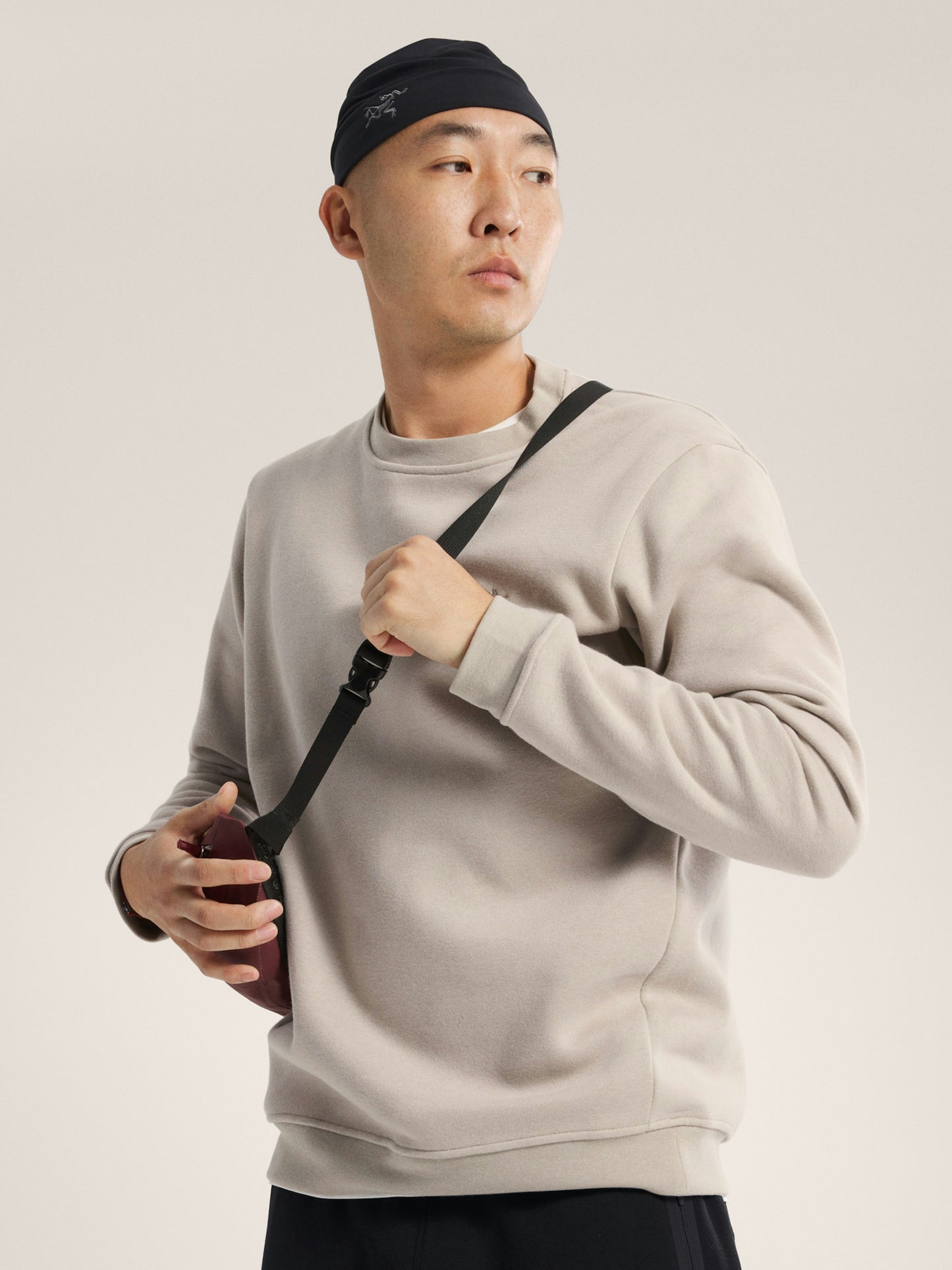 Emblem Fleece Crew Men's