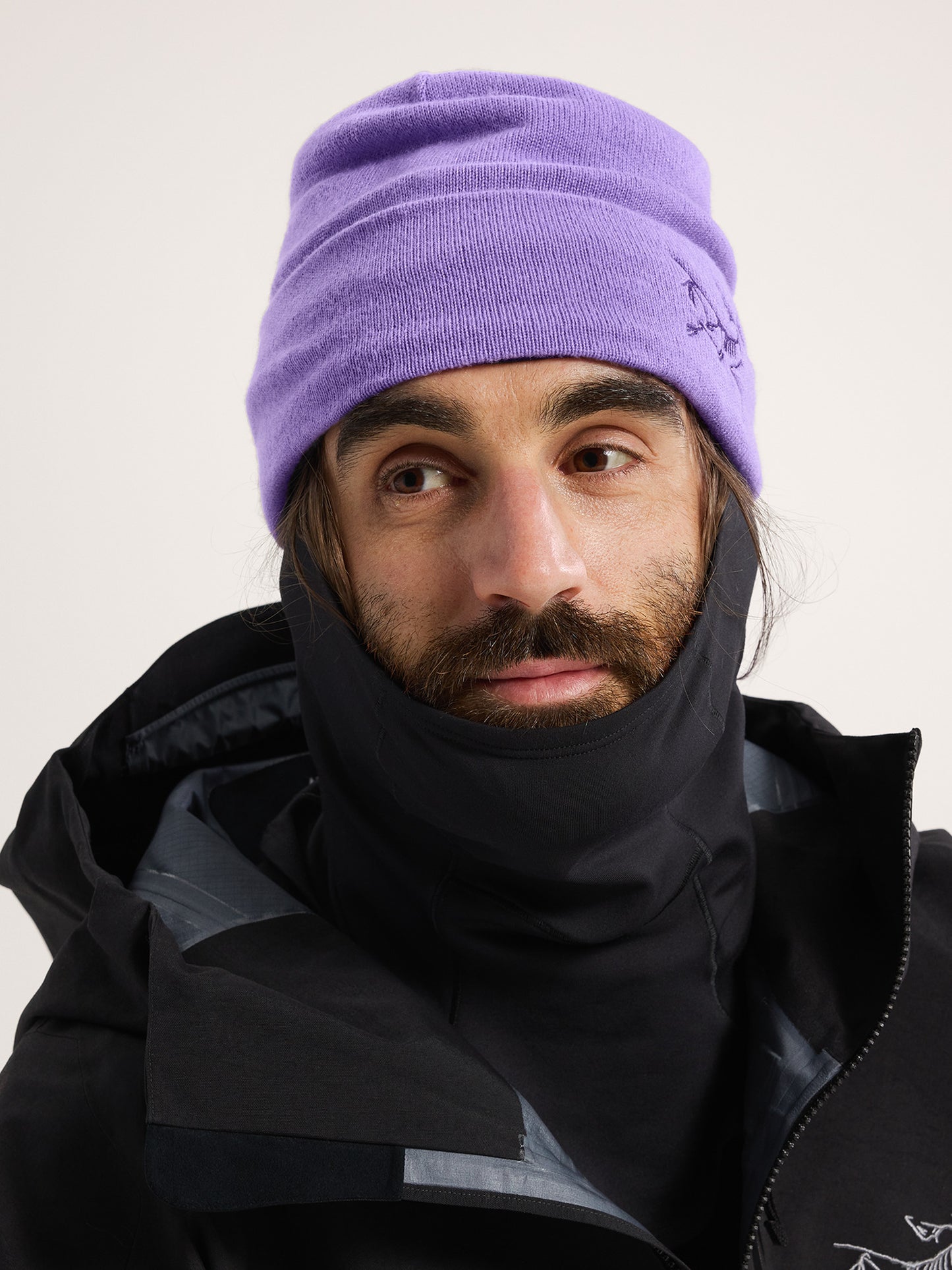 Embroidered Bird Toque