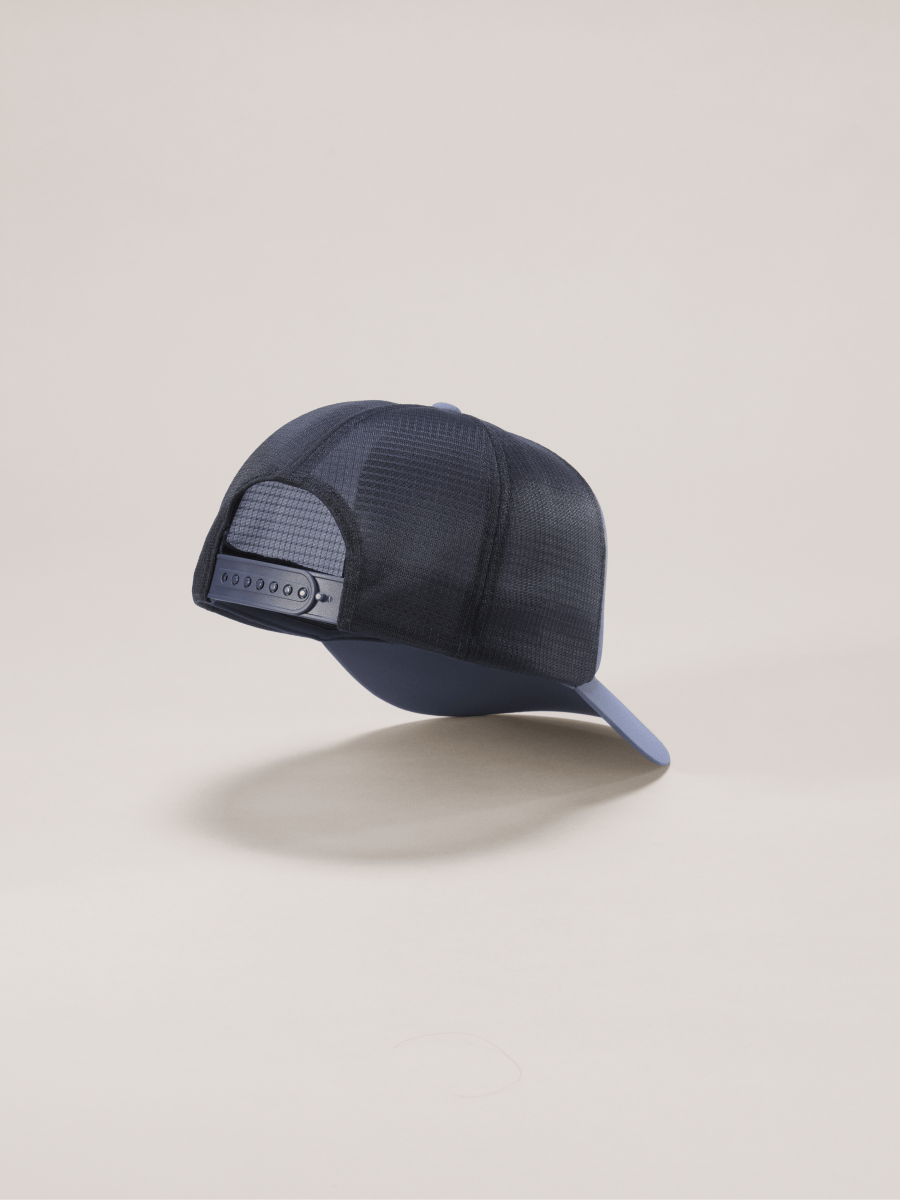 Bird Word Trucker Curved Hat Stratus / Dark Stratus - Arc'teryx Australia