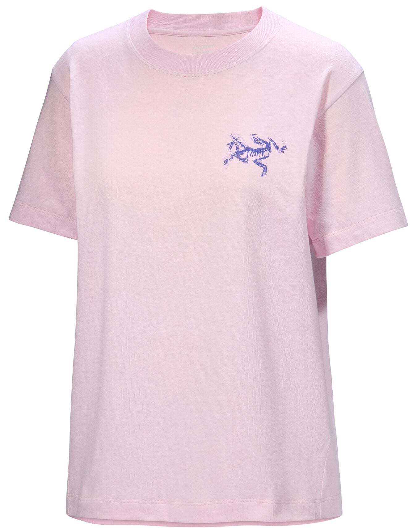 Kragg Cotton Bird Tile Crew Shirt SS Women's