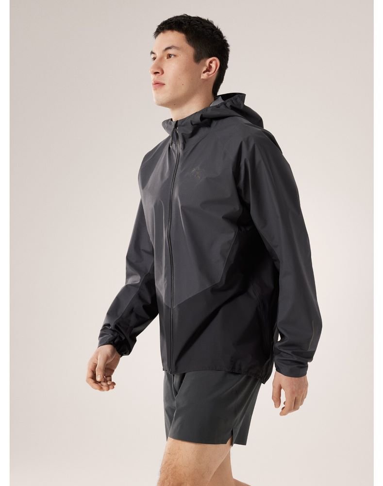 Norvan Shell Jacket Men's Graphite/Black - Arc'teryx Australia