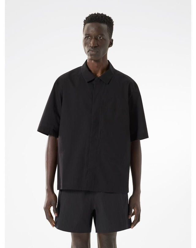 Demlo SS Shirt Men's Black - Arc'teryx Australia