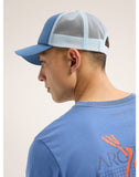 Bird Word Trucker Curved Stone Wash/Daybreak - Arc'teryx Australia