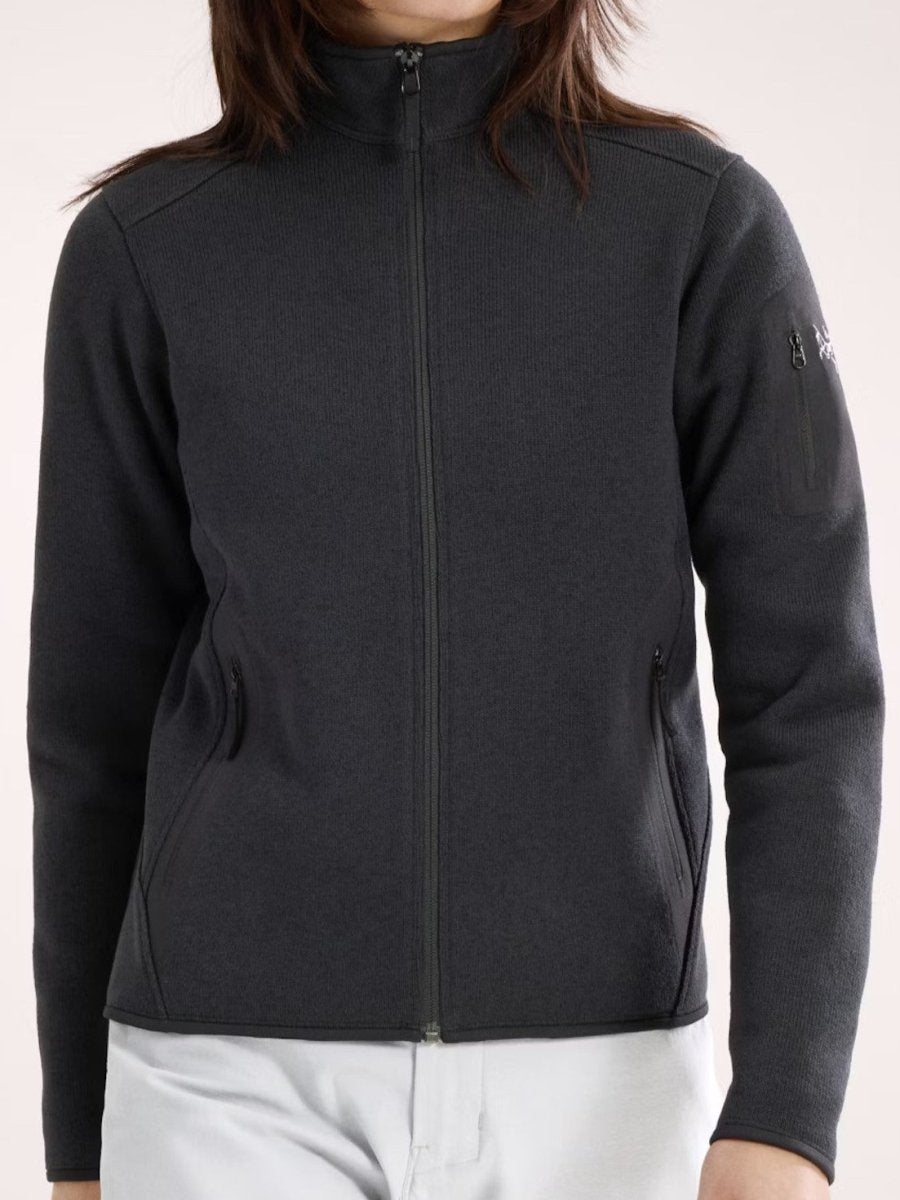Covert Cardigan Women's Black - Arc'teryx Australia