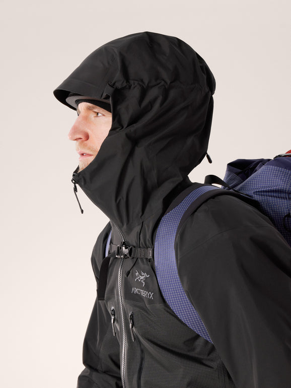 Alpha Jacket Men's Black - Arc'teryx Australia