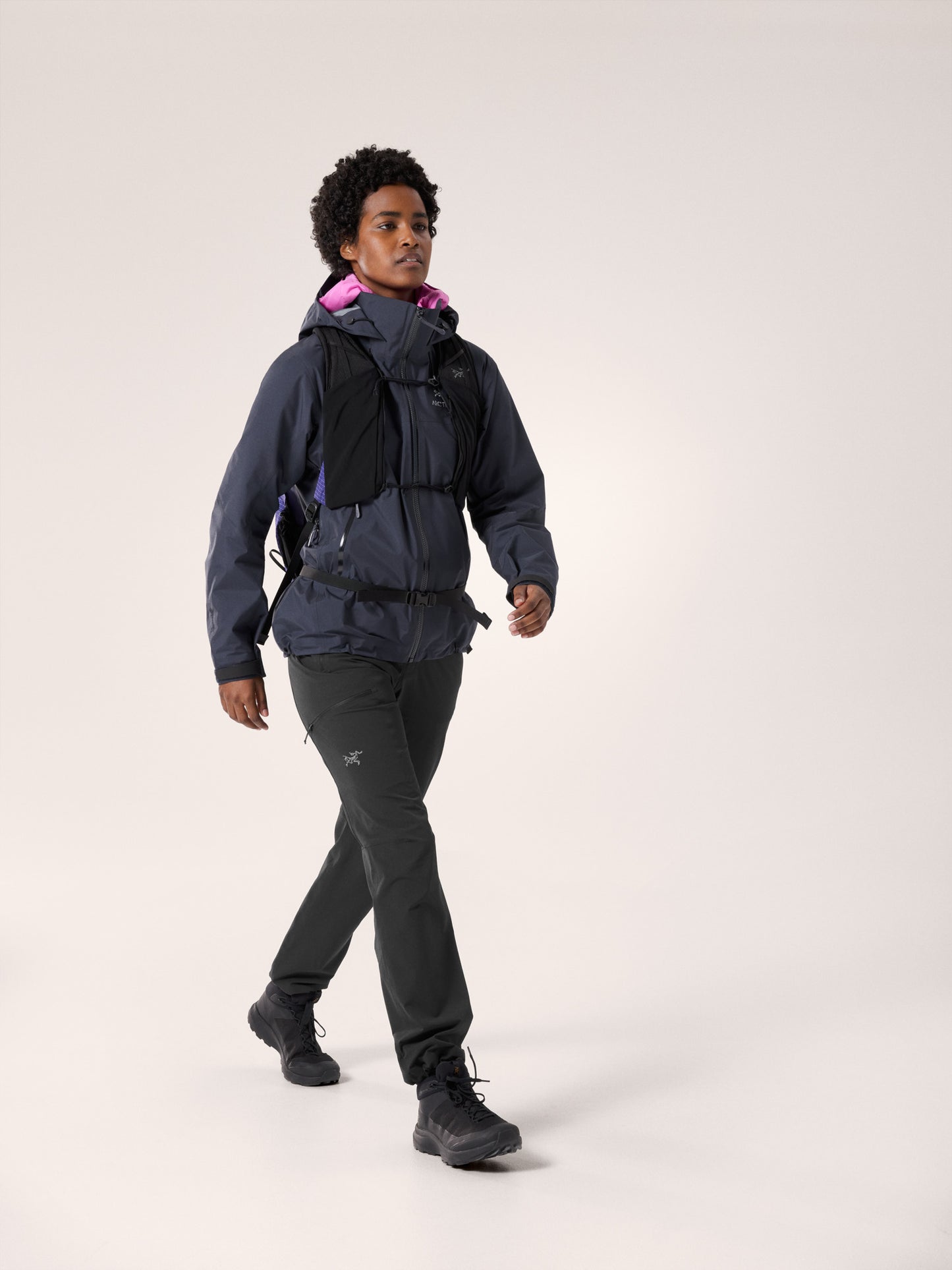 Beta AR Jacket Women's Black Sapphire - Arc'teryx Australia
