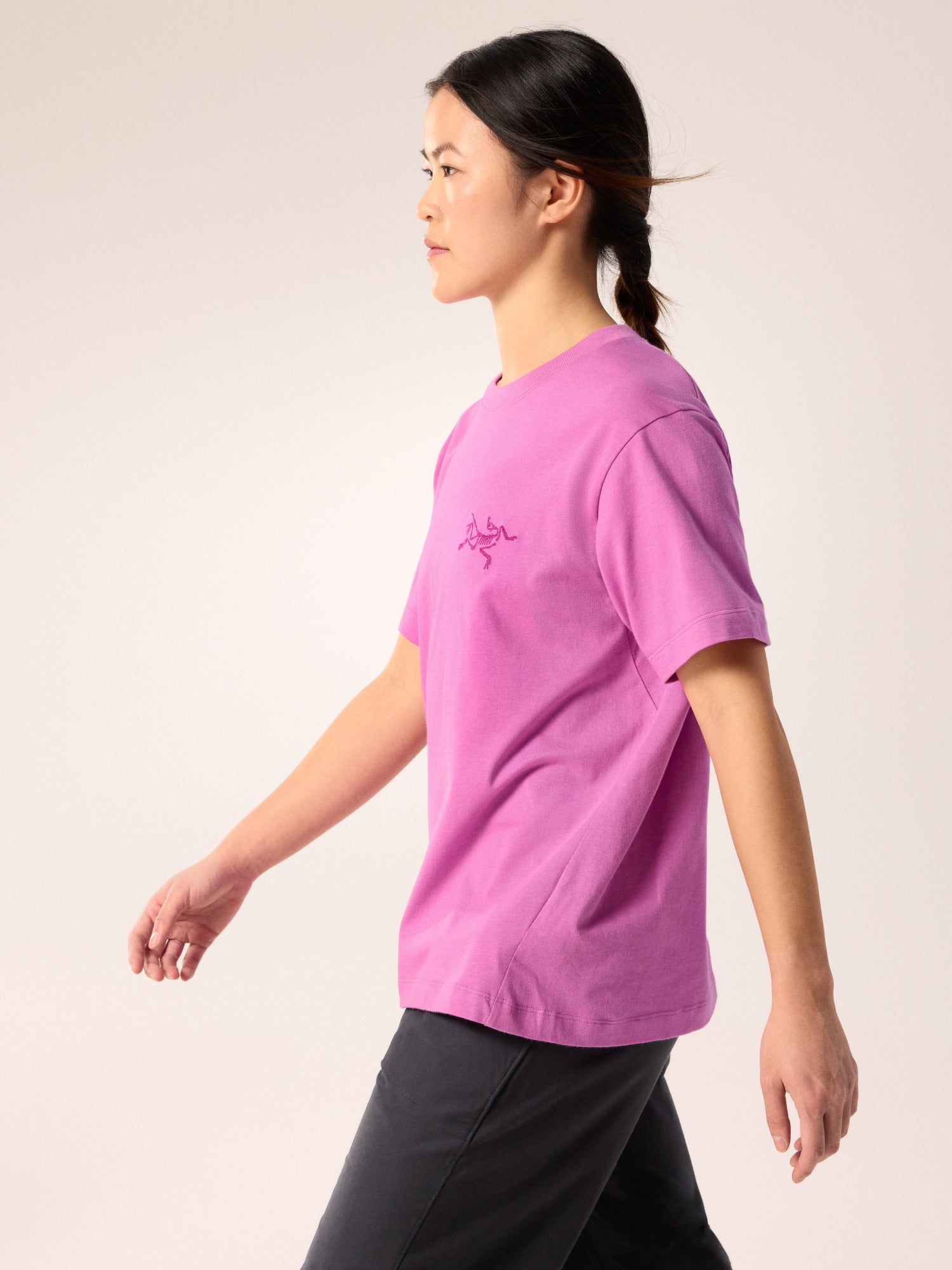 Kragg Cotton Little Bird Crew Shirt SS Women's